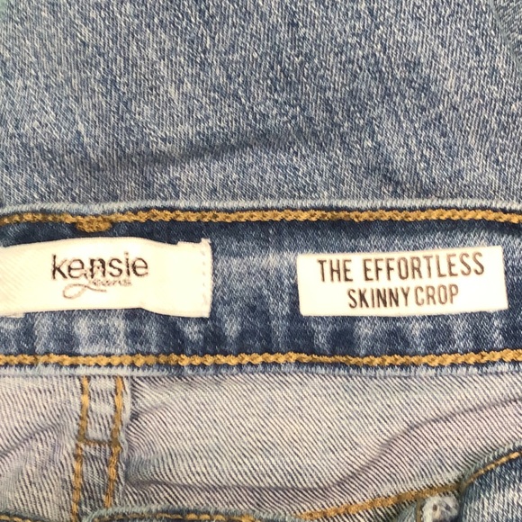 Kenzie Skinny Crop Distressed Jeans Women’s Size 8/29 - Picture 5 of 7